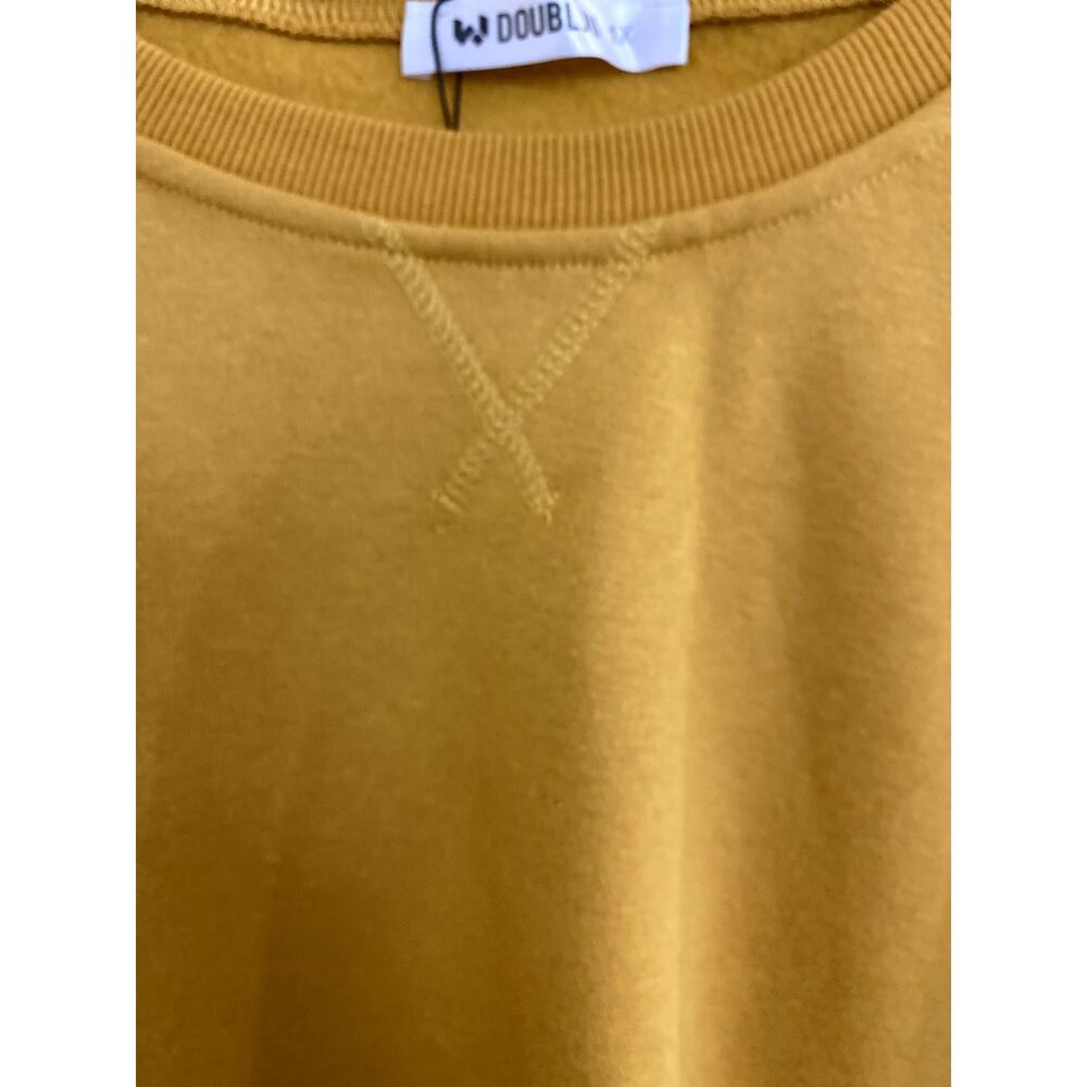 DoublJu Mustard Sweatshirt - Multiple Sizes - Picture 3 of 5
